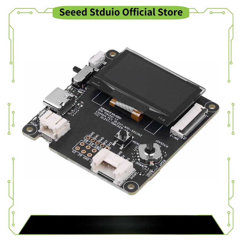 Wio Tracker L1 Meshtastic Node LoRa Wio-SX1262 868Mhz 915MHz Low-power Scalable,nRF52840, L76K GPS Tracking, Development Board