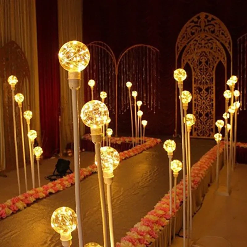 Creative LED Light Wedding Decoration Lights T Stage Decoration Props LED Lamps Starry Sky Road Lights Party Christmas Decor