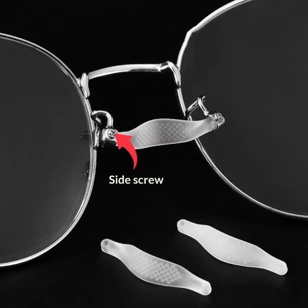 10Pcs/Set Transparent Eyeglasses Silicone Nose Pad Soft Invisible Clear Glasses Nose Cushion Ultra-Thin Flexible