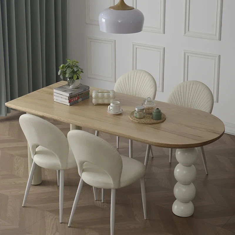 Gaming Modern Dining Table Mobile Restaurant Coffee Marble Study Dining Table Writing Designer Service Mesa Kitchen Furniture