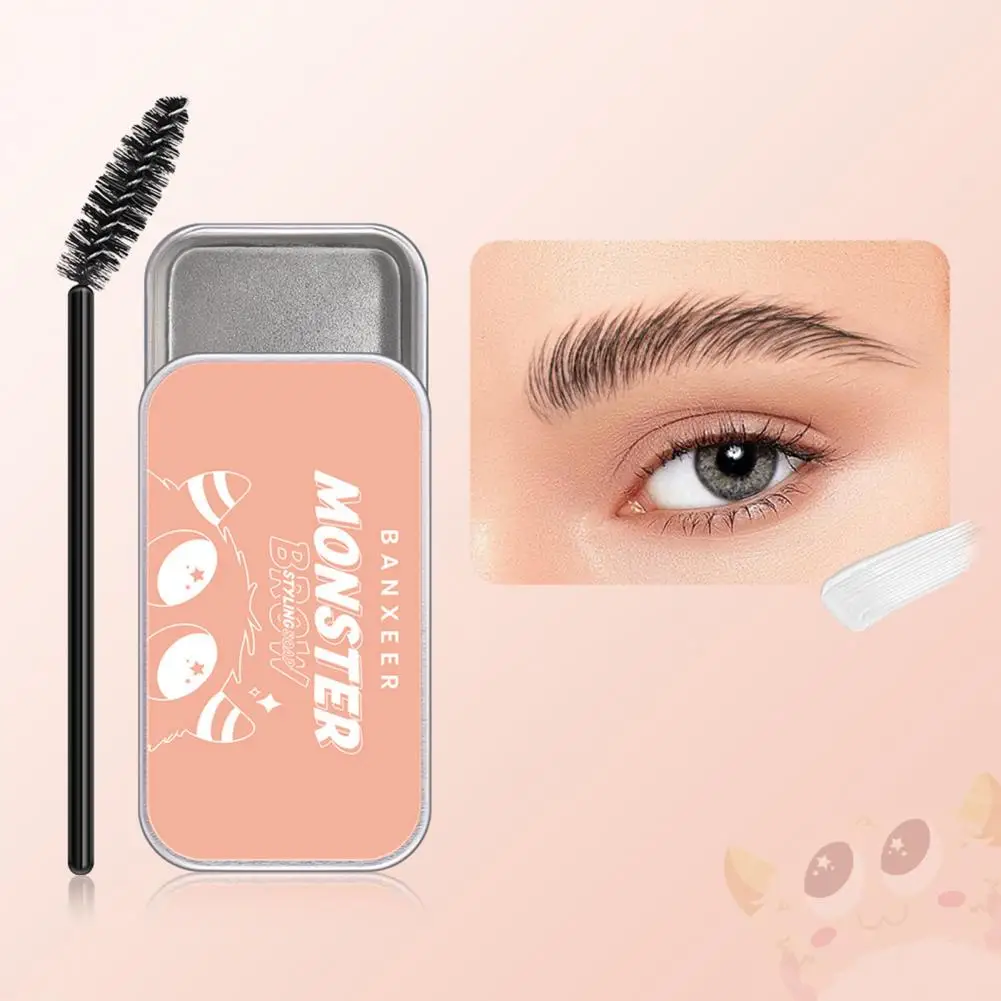 1 Set Eyebrow Styling Gel Long Lasting Perfect Fitting Makeup Tool Brow Eyebrow Soap Gel   Eyebrow Setting Gel  for Female