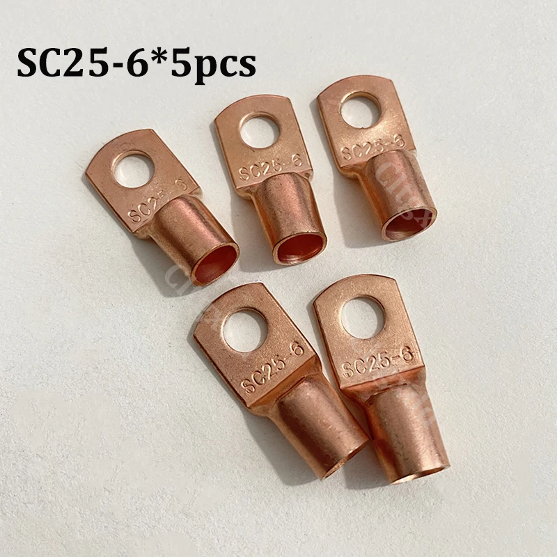 60 Stück/Box SC Kupfer-Kombinations-Batteriekabelklemmen SC6-6 SC6-8 SC10-6 SC10-8 SC16-6 SC16-8 SC25-6 SC25-8 mit Aufbewahrungsbox – Detail 17