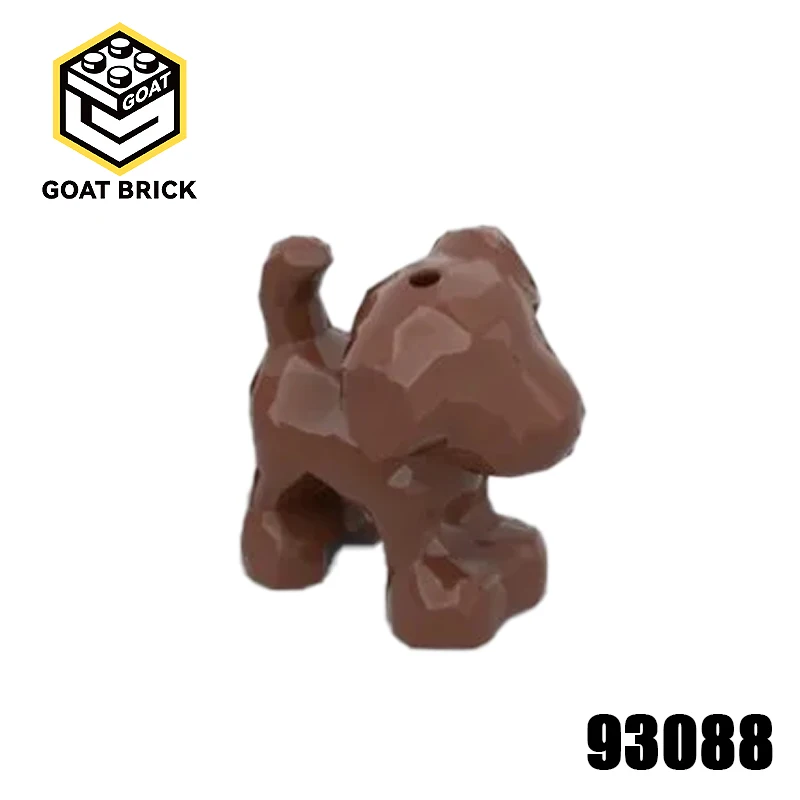 

1 шт. детали MOC 93088, совместимые с собакой кирпичи, сделай сам, сборные строительные блоки, частицы, детская головоломка, игрушка для мозга, подарок
