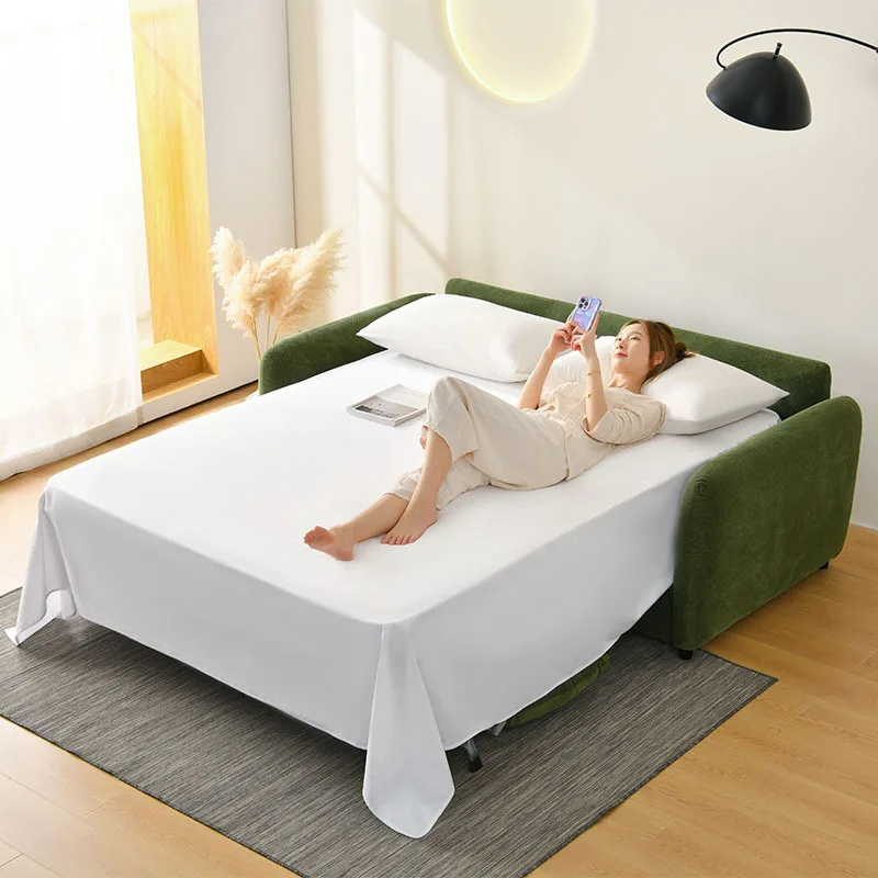B B Hotel Reception Corduroy Removable Sofa Bed Study Children's Room Sofa Bed