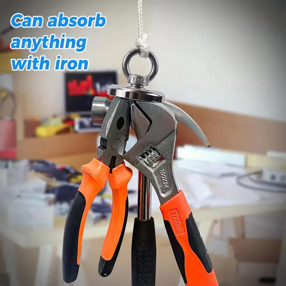 

Двусторонний магнитный рыболовный набор с футляром, комплект рыболовных магнитов премиум-класса для извлечения предметов в реке, озере, пляже, газоне. G5S5