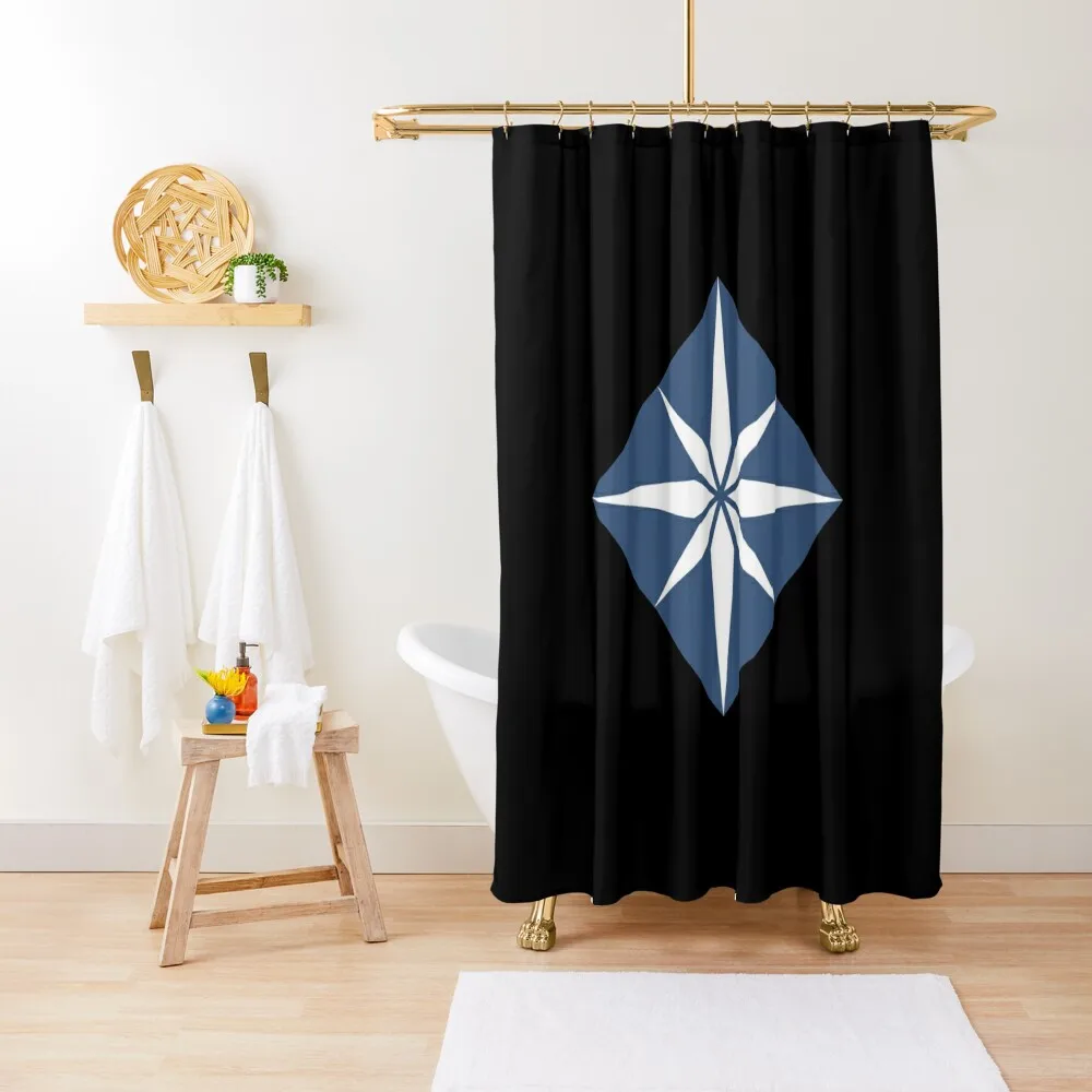 

Ace Combat Emmerian Air Force Shower Curtain Waterproof Fabric Bathroom Shower Bathroom Anime Bathroom Curtain