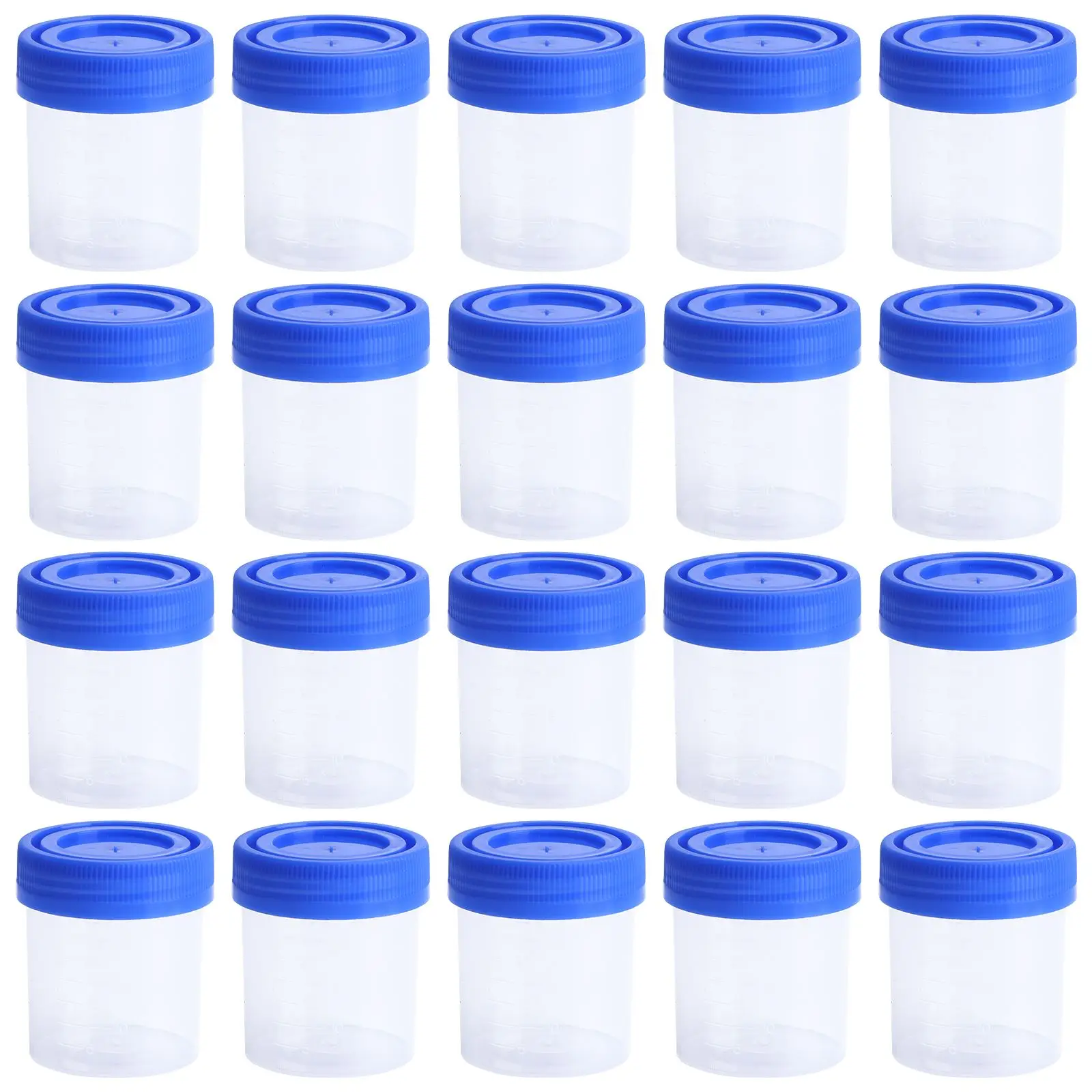 50pcs Urine Cups For Testing 40ml Urine Collection Sample Bottle Container Specimen Cup Sample Collection Cup Laboratory