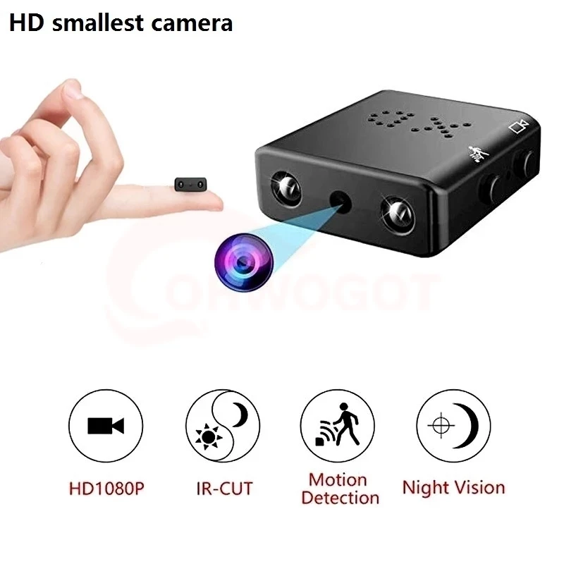 Mini Secret Camera HD 1080P Smart Home Security Camcorders Night Vision Micro Cam Motion Detection Video Voice Recorder Espiar