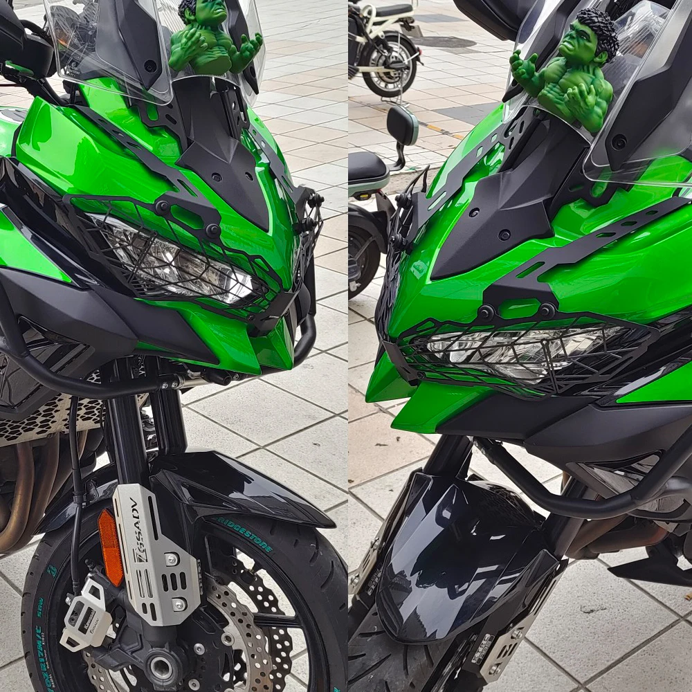 

Для Kawasaki Versys 1000 VERSYS1000 KLE1000 2019 2020 2021 2022 2023 Защитная крышка для мотоциклетной фары