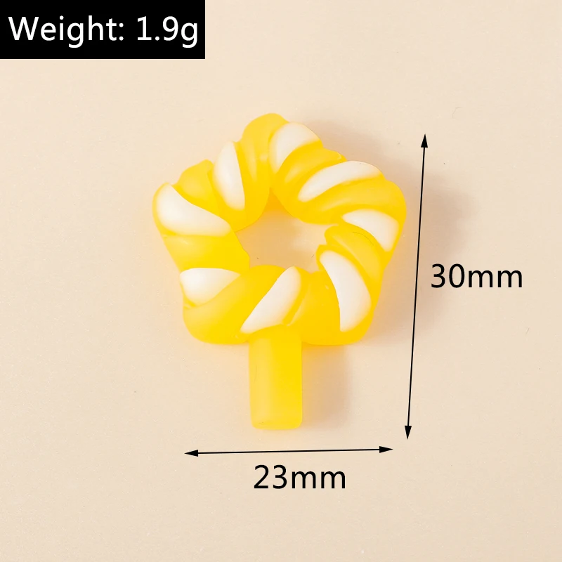 Leslie Zufällige 10/20/30 Stück gemischte Harz Lebensmittel Blume Tier Nail Art Handyhülle Haarnadel Kühlschrank handgemachte DIY Charms Zubehör – Detail 38
