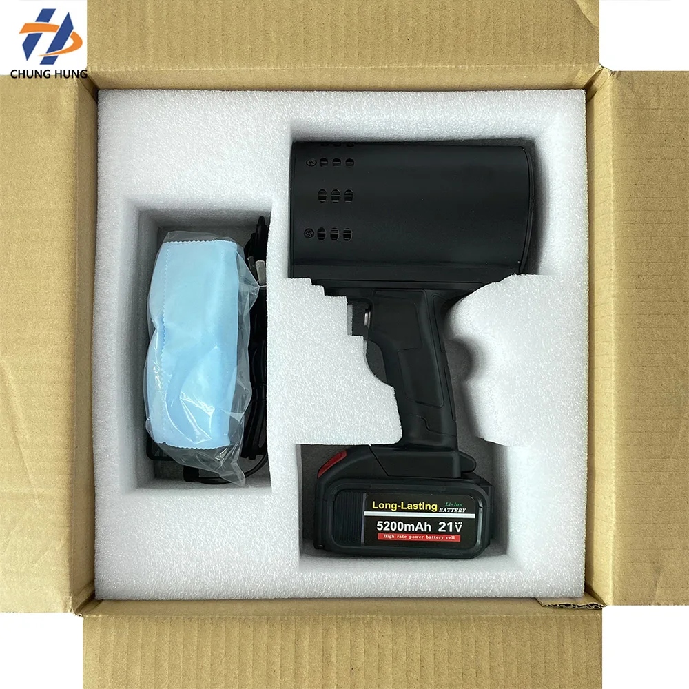 80W 130W 200W High-Intensity UV Flashlight 365nm Car Paint Inspection Lamp Accurate Detection of Surface Defects And Putty Spray