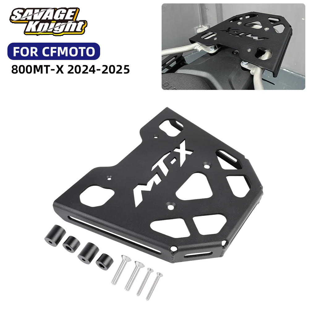 

2025 MT-X Rear Luggage Rack For CFMOTO 800MT-X 800MTX MT-X 800 2024 Tail Bag Box Cargo Carrier Holder Suitcase Support