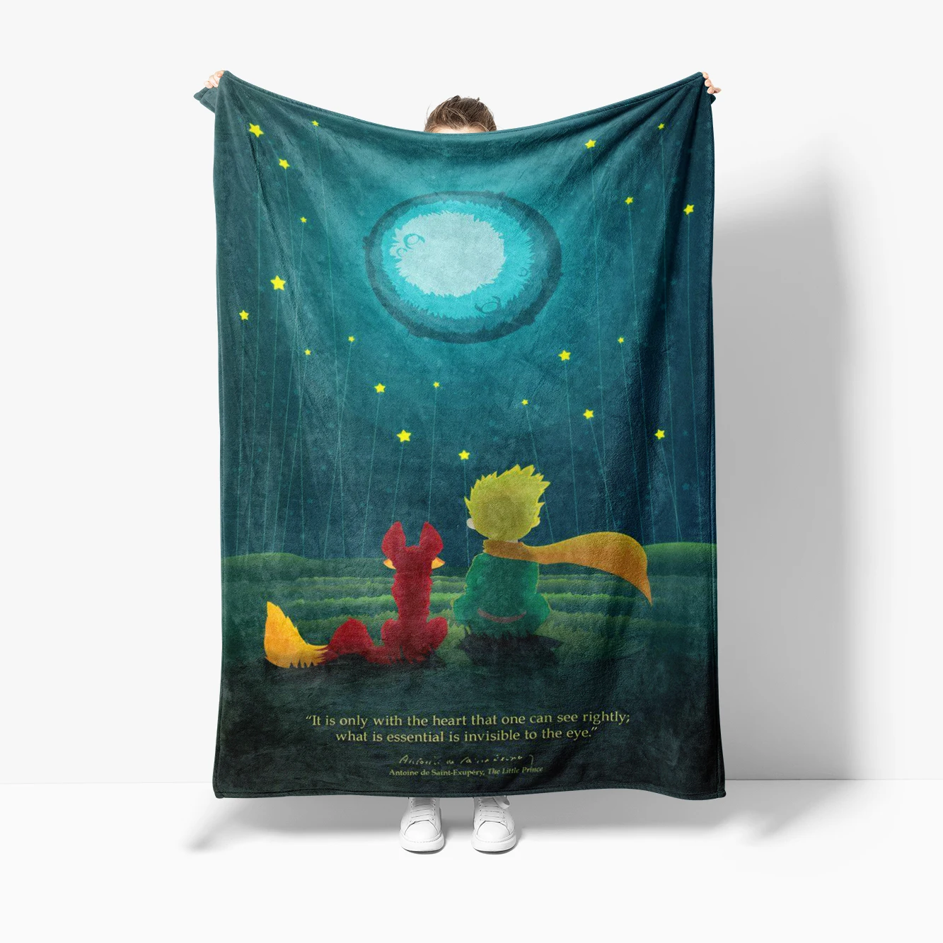 1PC P-prince Decorative Sofa Blankets Throw Blanket Comfortable Blanket for Beds Sofa Home Bedroom Car Plush Blanket