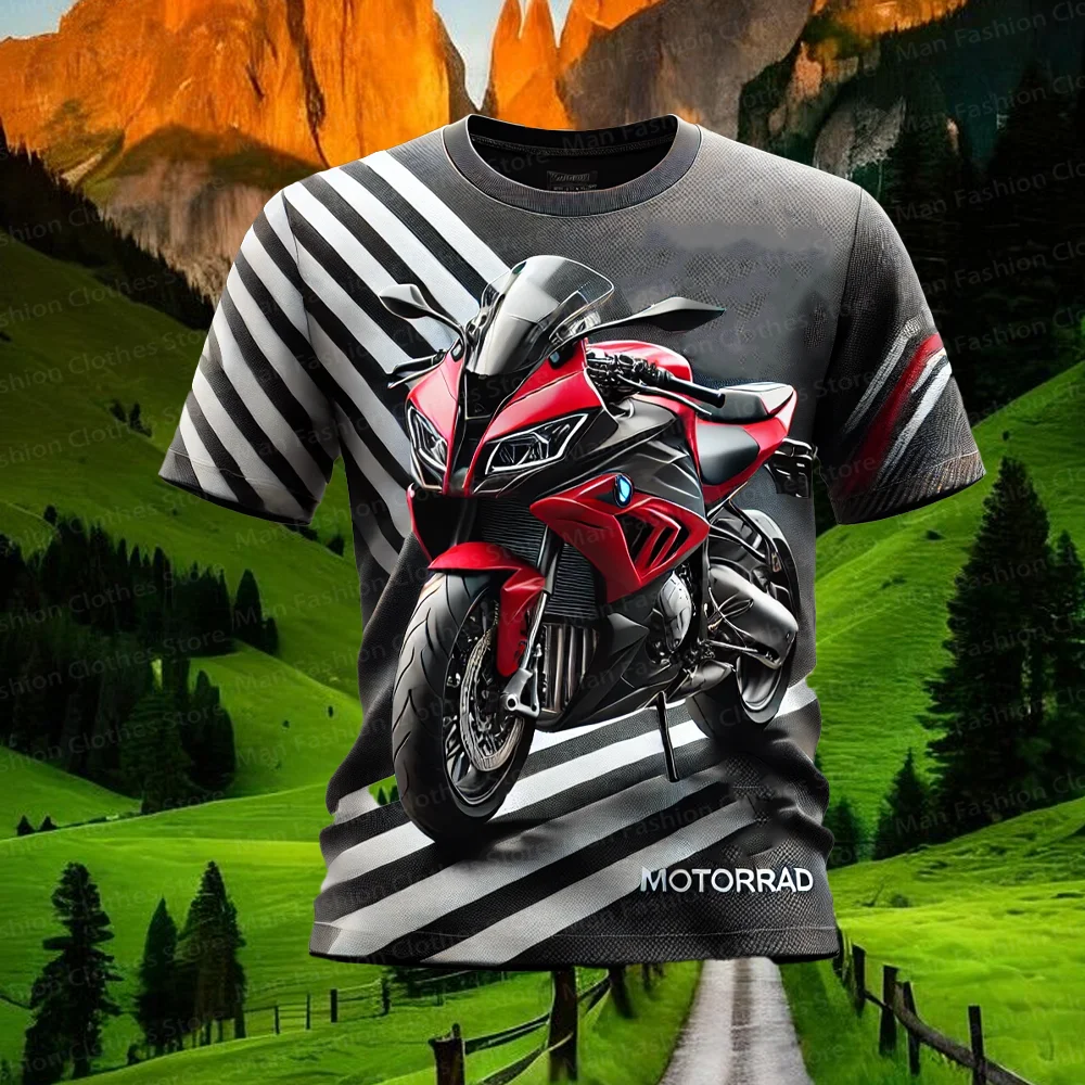 

Мужская футболка Motorrad ADVENTURE Racing Team Motorsport, мотоциклетная рубашка, спортивные мужские быстросохнущие дышащие трикотажные изделия для путешествий