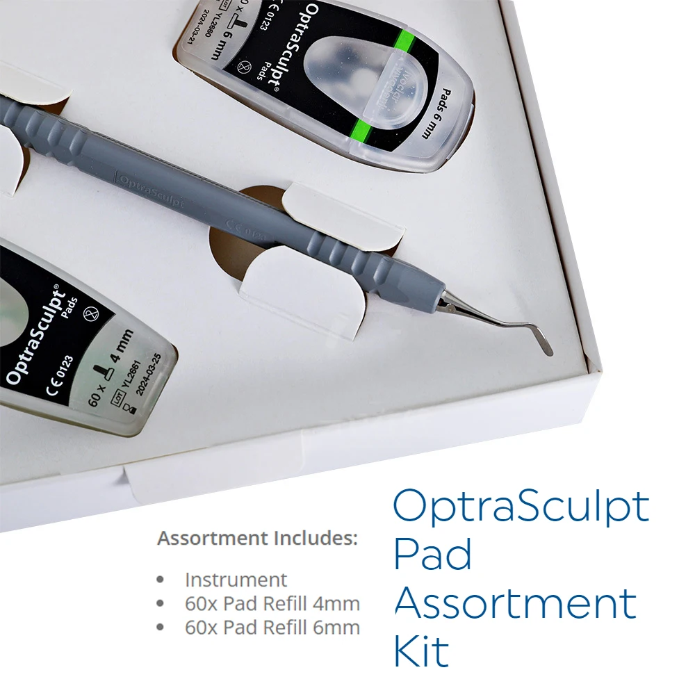 Optrasculpt Pad Dental Ivocler Vivadent Assortment Kit Anterior And Posterior Composite Resin Tool Foam Modeling Instrument