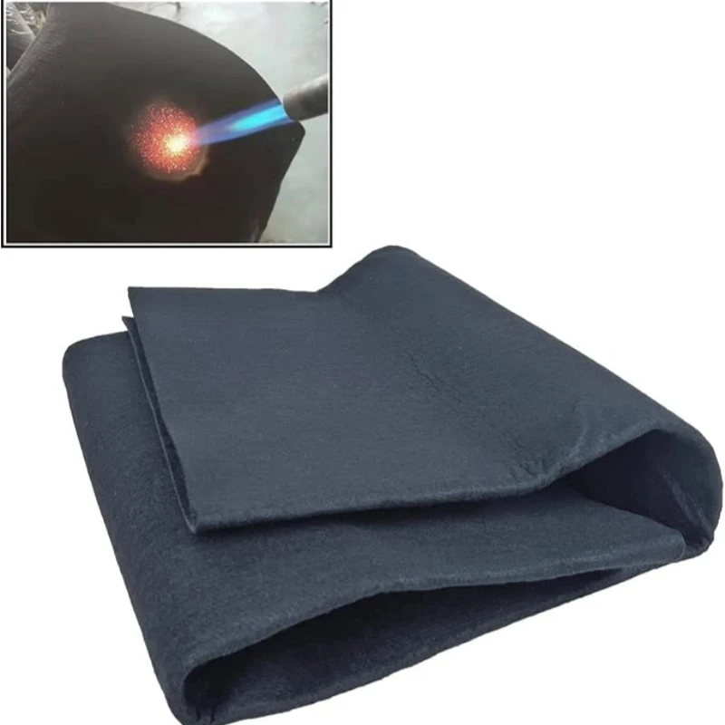 

Welding Blanket Fireproof Heat Resistant Up To 1800°F Flame Retardant Fabric Insulation Pad Soldering Protective for Welders