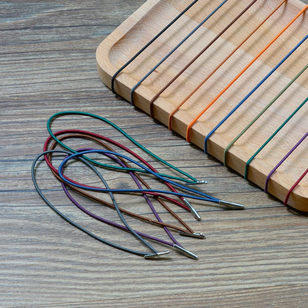 Image 5: Lot de 3 attaches élastiques TN pour carnet de voyage, accessoires pour carnet de notes, élastiques multi-brins de haute qualité