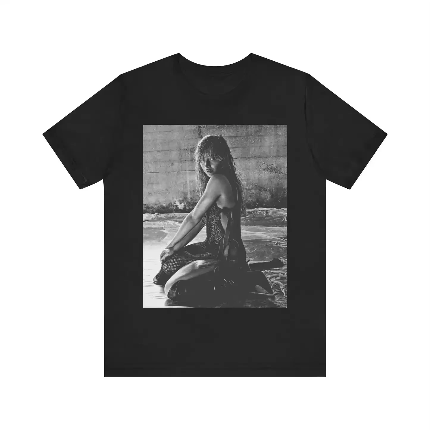 

Sabrina Carpenter Katoenen Clothing Trend Pattern Printing Summer Luxury Brand Cotton Men's and Women's T-Shirts Short Sleeves