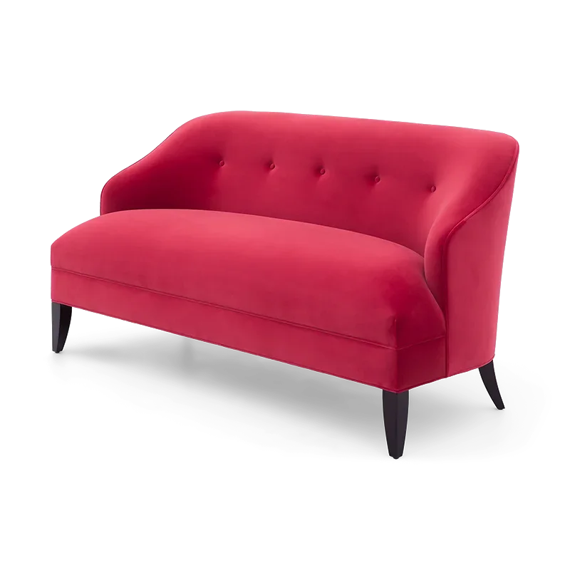 

zz Aimee Modern Light Luxury Cream Ins Style European retro elegant sofa velvet Curved for Large and Small Apartments for Hotels