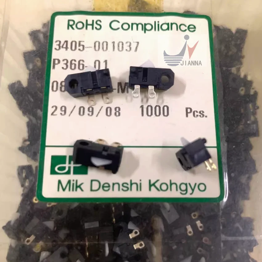Import MIK P366-01 Detection switch reset 2 pin micro travel limit silent tap switch