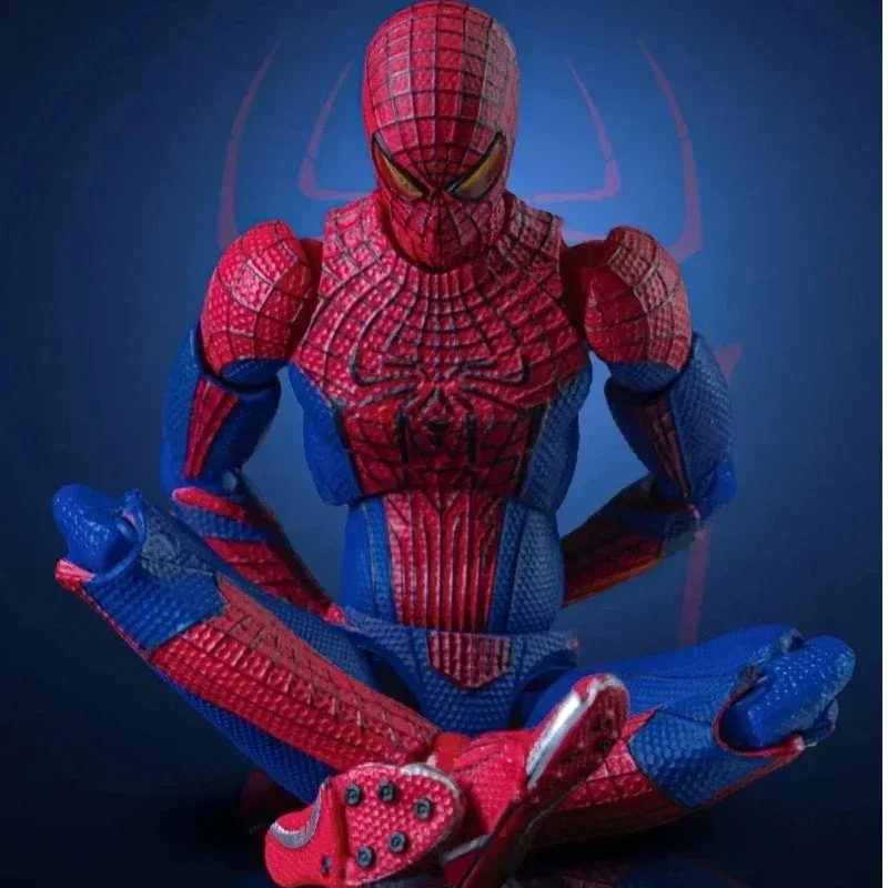 متوفر في المخزون Ct Toys سبايدرمان مافيكس 001 بيتر باركر أندرو غارفيلد الرجل العنكبوت المذهل Shf أنيمي عمل نموذج لجسم اللعب #4