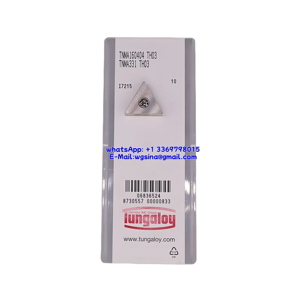 

100% Original TNMA TNMA16 TNMA1604 04 TH03 Turning Inserts