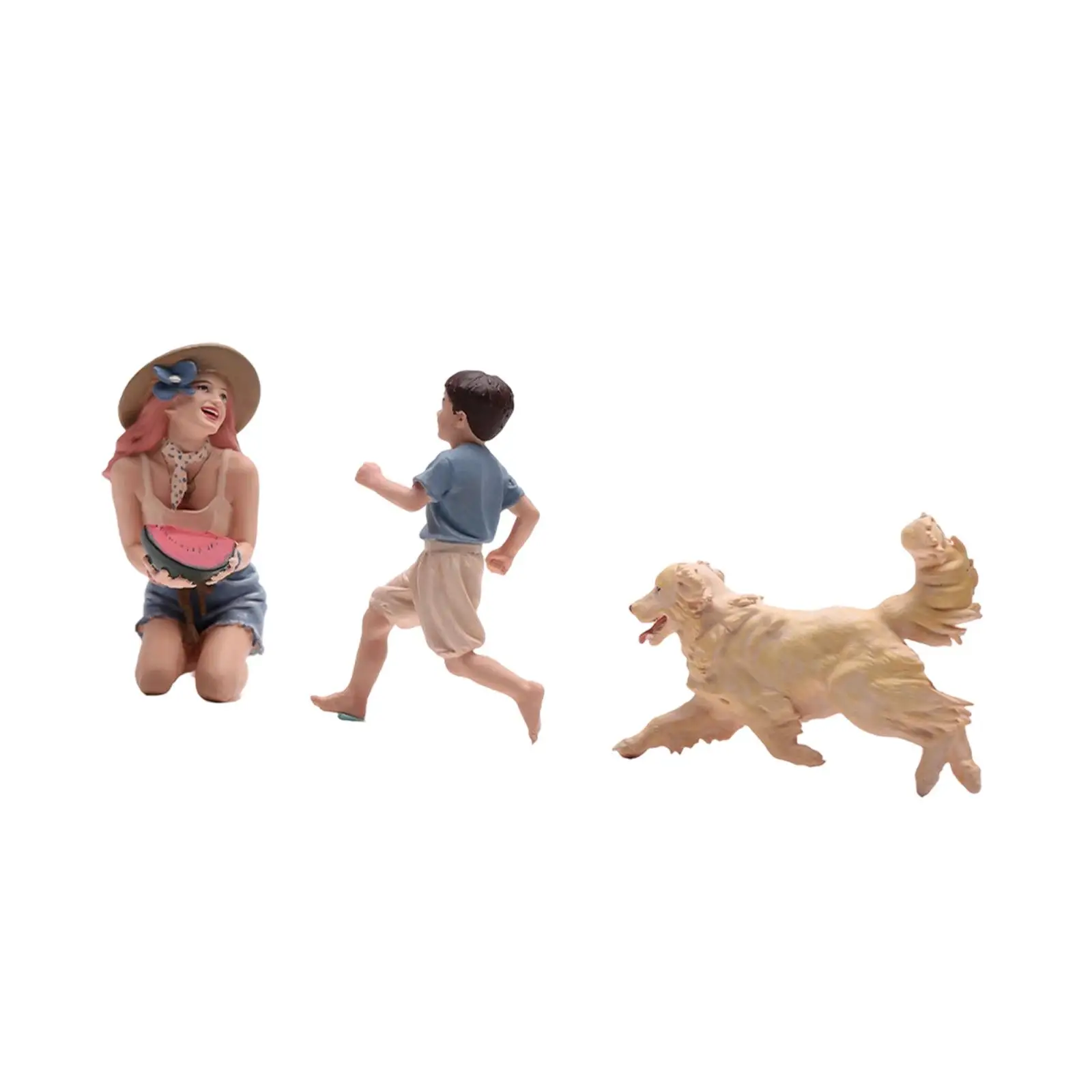 1/24 Miniature Figures Miniature Figurines DIY Projects Dollhouse Accessories Decoration Micro Landscape Decors Mini Models