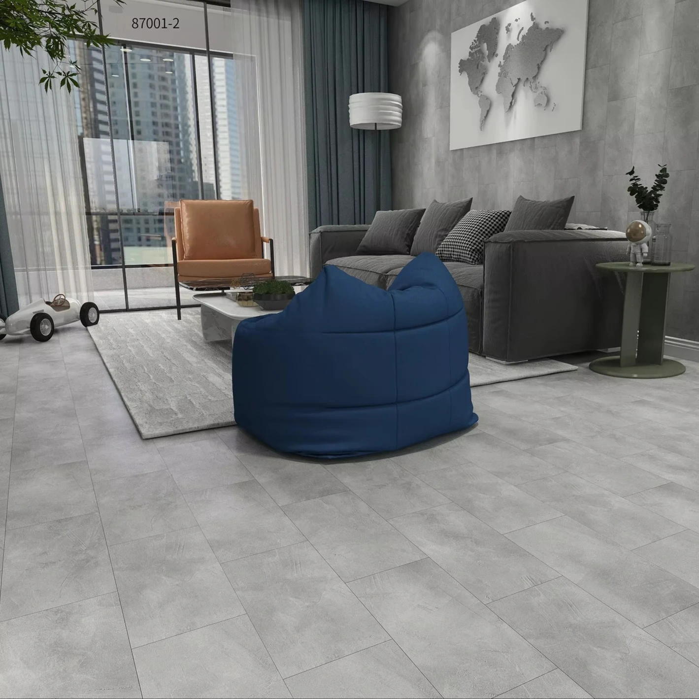 カスタマイズ版 デラックス パルケ PVC ビニール ラミネート 防水 プラスチックタイル 4mm