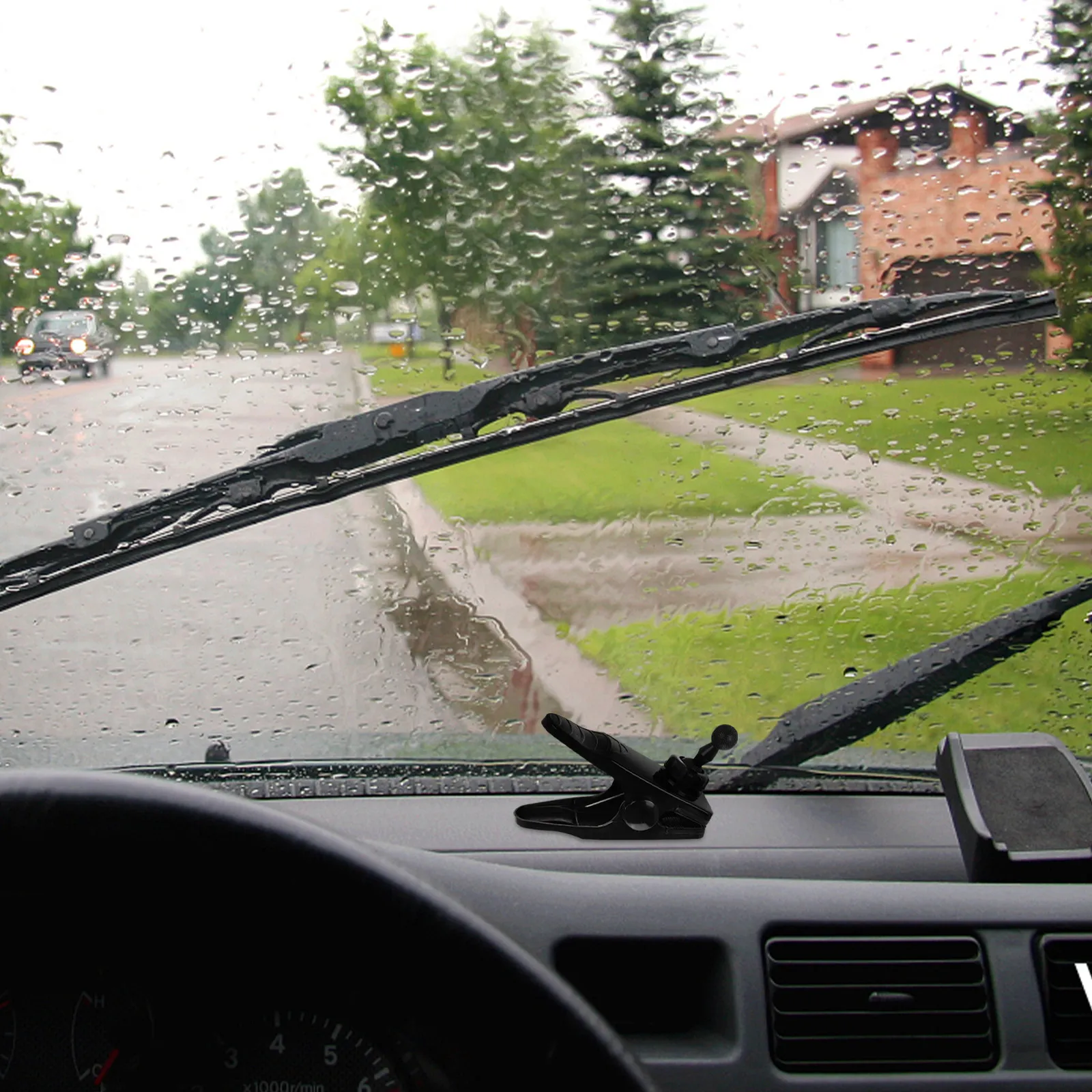 

Универсальный регулируемый держатель для автомобильного вентилятора, крепление-зажим для вентилятора, аксессуар для охлаждения салона автомобиля, незаменимый для вождения