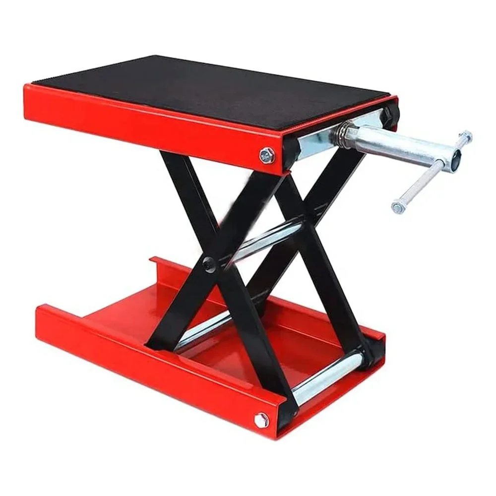 Deck - Scissor Lift - Motor Park Jack, Portable Deck Motorcycle Center Stand 500Kg / 1100lbs