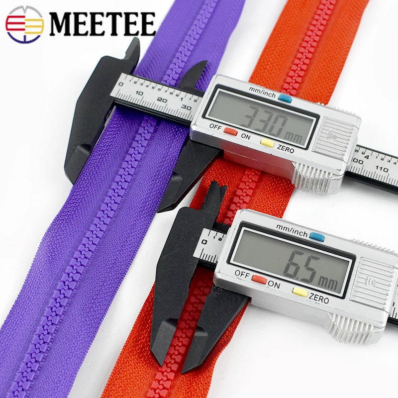 

5Pcs 5# Resin Zippers 15-80cm Close/Open End Zipper Bags Toy Clothes Closure Zips Garment Zip Repair Kits DIY Sewing Accessories