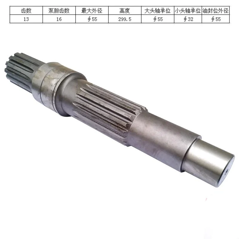 

Caterpillar 200B Travel Motor Shaft Sun Gear Primary Travel Secondary Gear for Heavy Equipment Repair And Maintenance