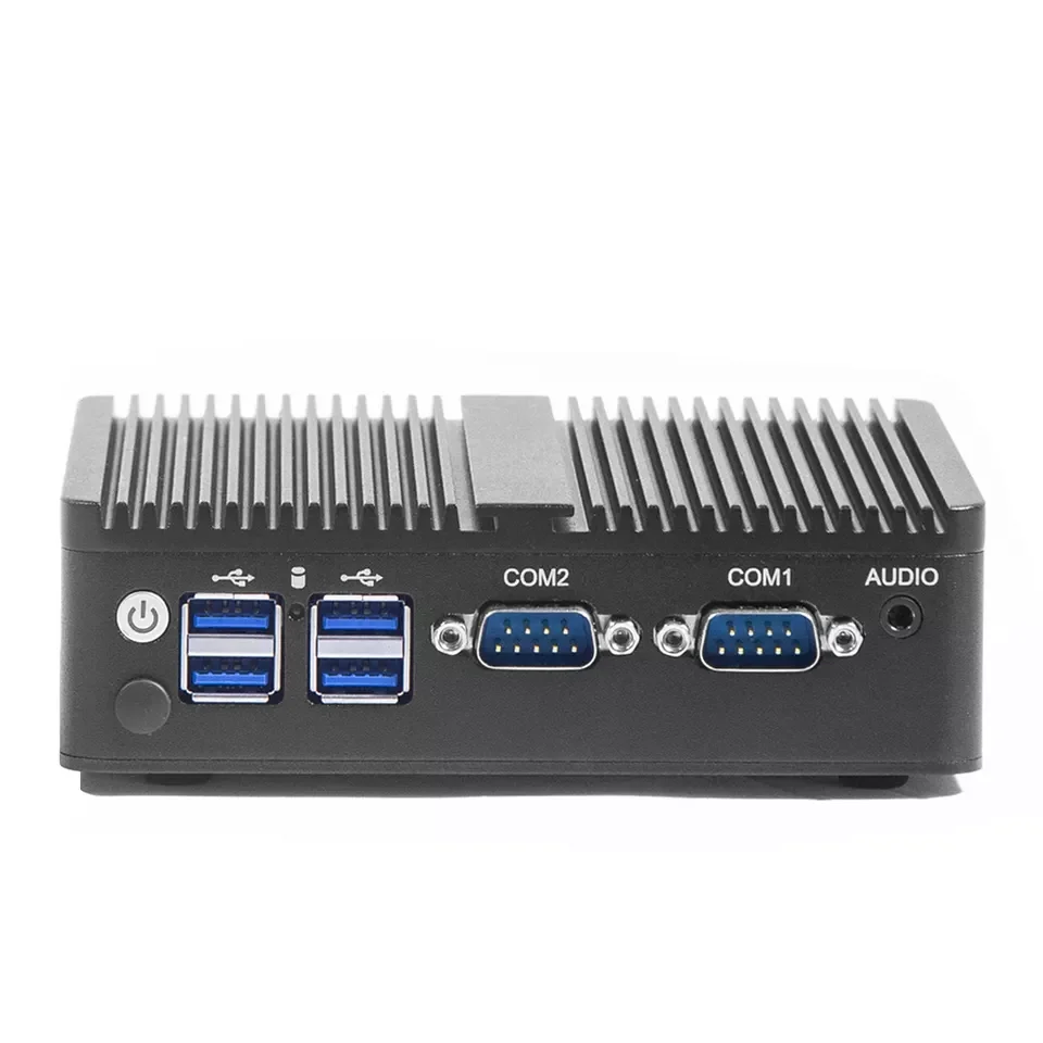 

Mini Box Fanless Industrial Desktop Computer 4GB 64GB Dual LAN DDR3 Mini PC Micro PC New Product