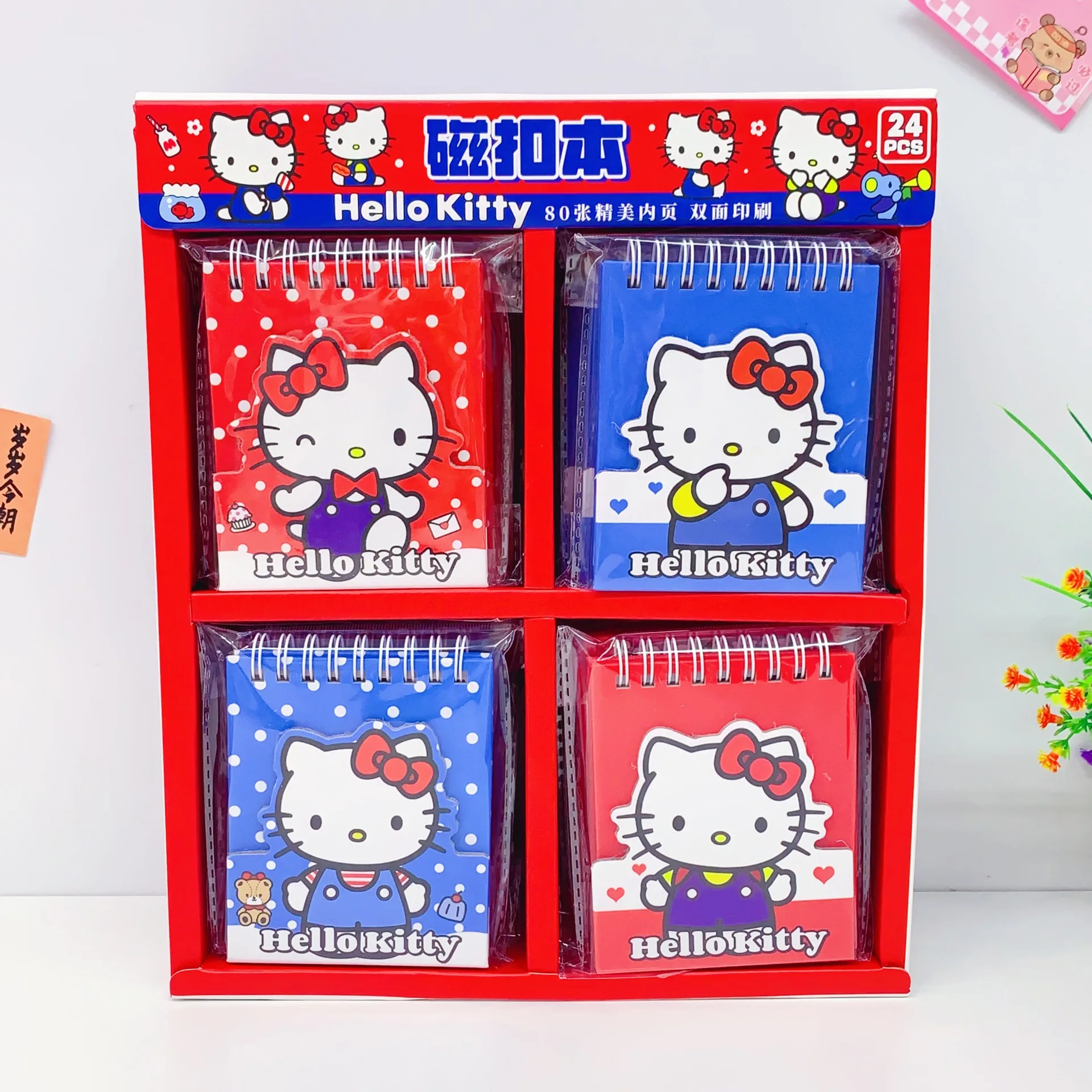 

Cartoon Hello Kitty Coil Magnetic Buckle This Student Stationery Exquisite Notes Small Boxed Wholesale Girl'S Birthday Gift.