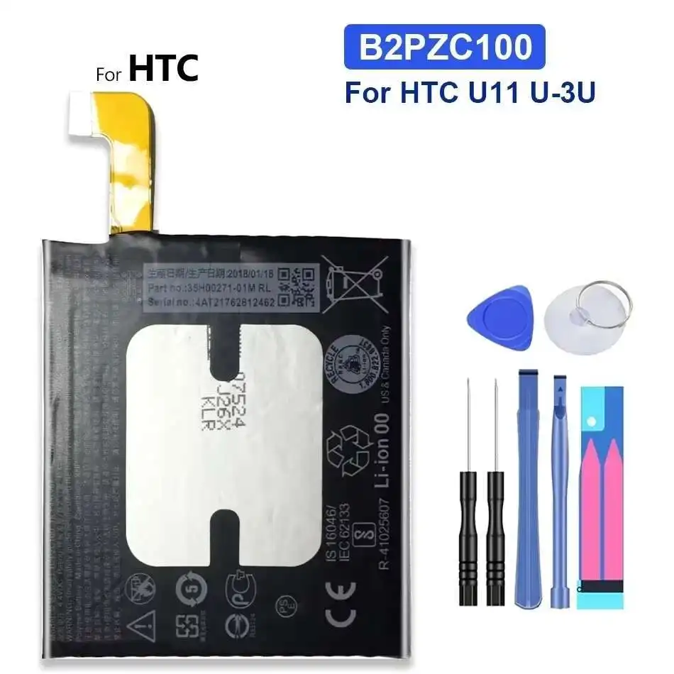 B2PZC100 Battery For HTC U11 U-3U
