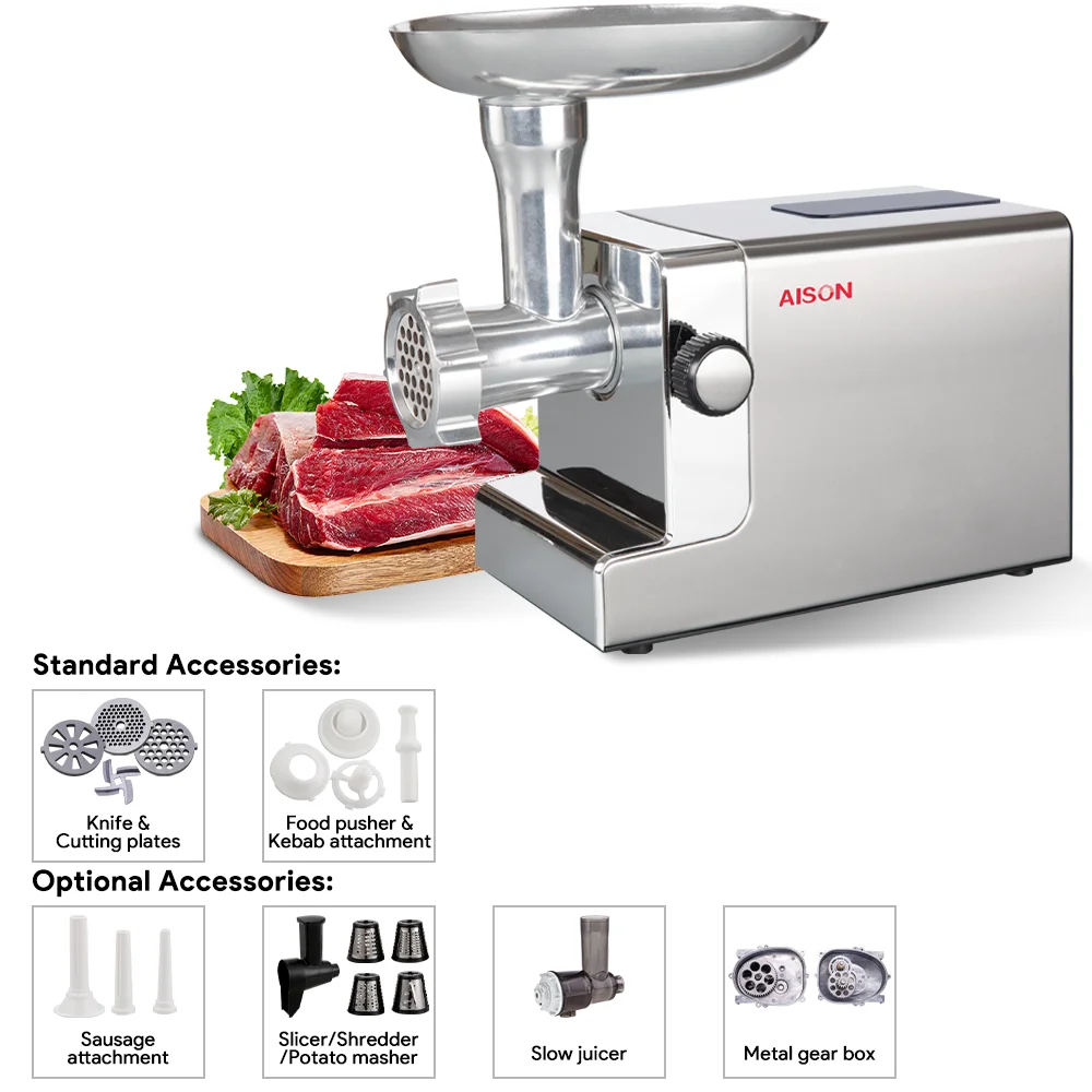 YYHC- Wholesale Electric Meat Grinder Machine Home Use Meat Mincer for Kitchen Appliances