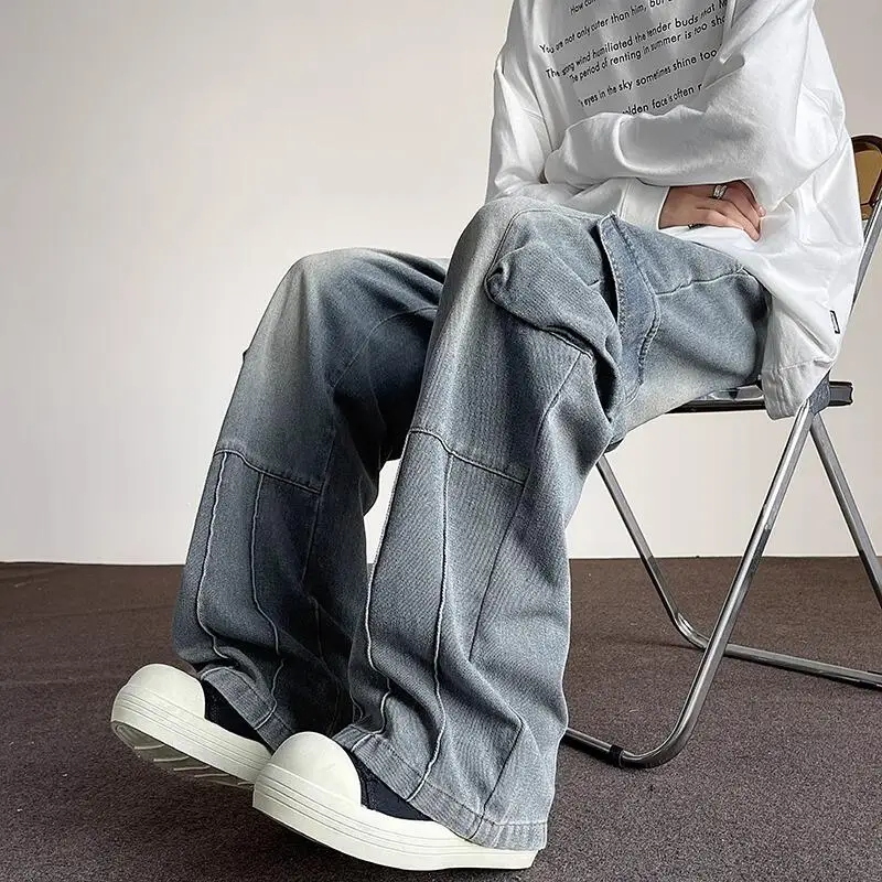 

Jeans Homme Autumn Pants Men's Clothing Pantalones Hombre Streetwear Baggy Jeans Man Denim Jeans for Man Pantalones Y2K Clothes