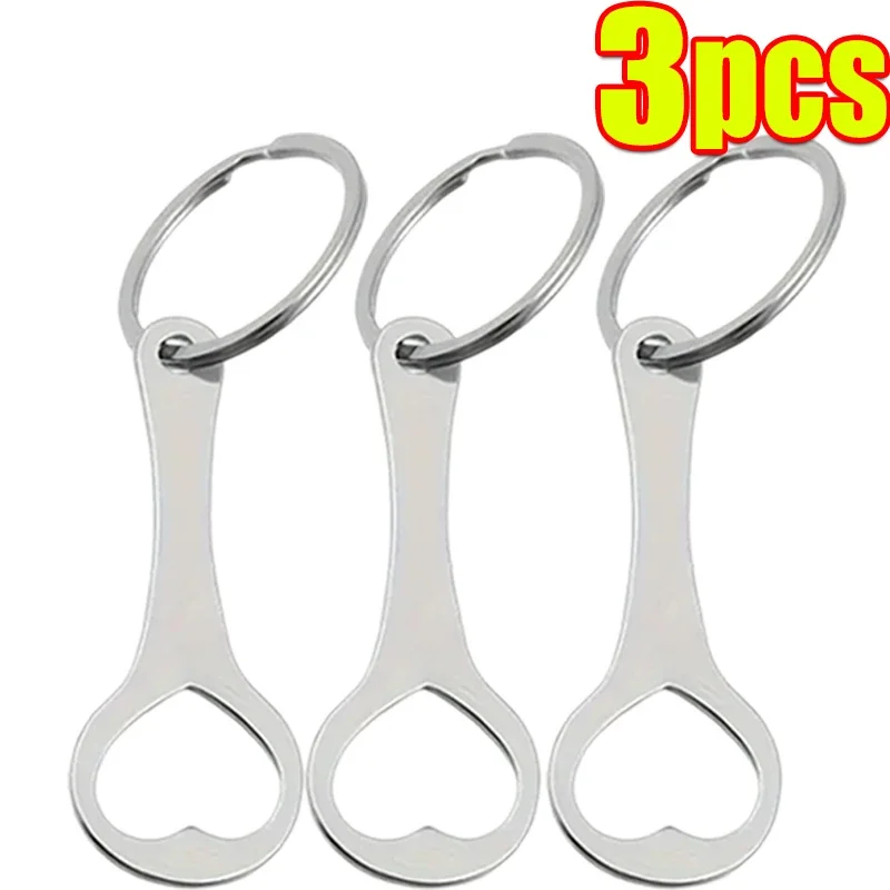 1-3pcs Creative Dual Purpose Shopping Cart Token Keychains