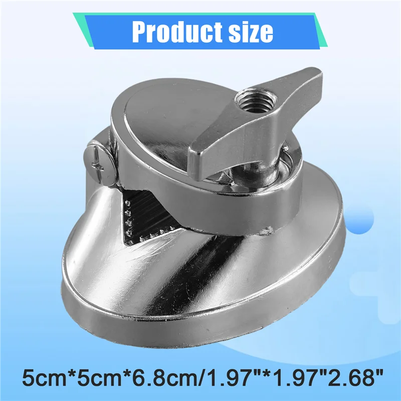 

Bass Drum Mount Bracket Chrome Floor Drum Leg Bracket For Percussion Instrument Accessoriesabht