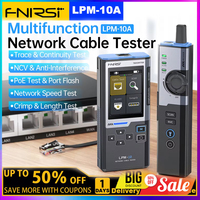 FNIRSI LPM-10A Intelligent Cable Finder RJ45/RJ11 Line Tester LAN Cable Tester Port Flash Anti-interference Network Repair Tool