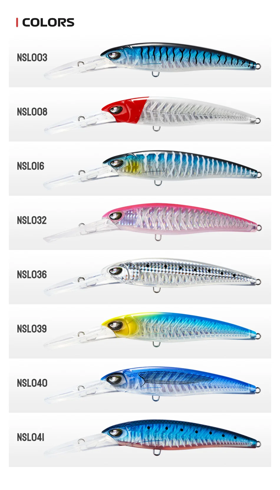 NOEBY Deep Diver Trolling Minnow 140mm 47g 180mm 94g Verstärkter Fischgräten-Hardbait für Offshore-Großwildfischerei – Detail 9