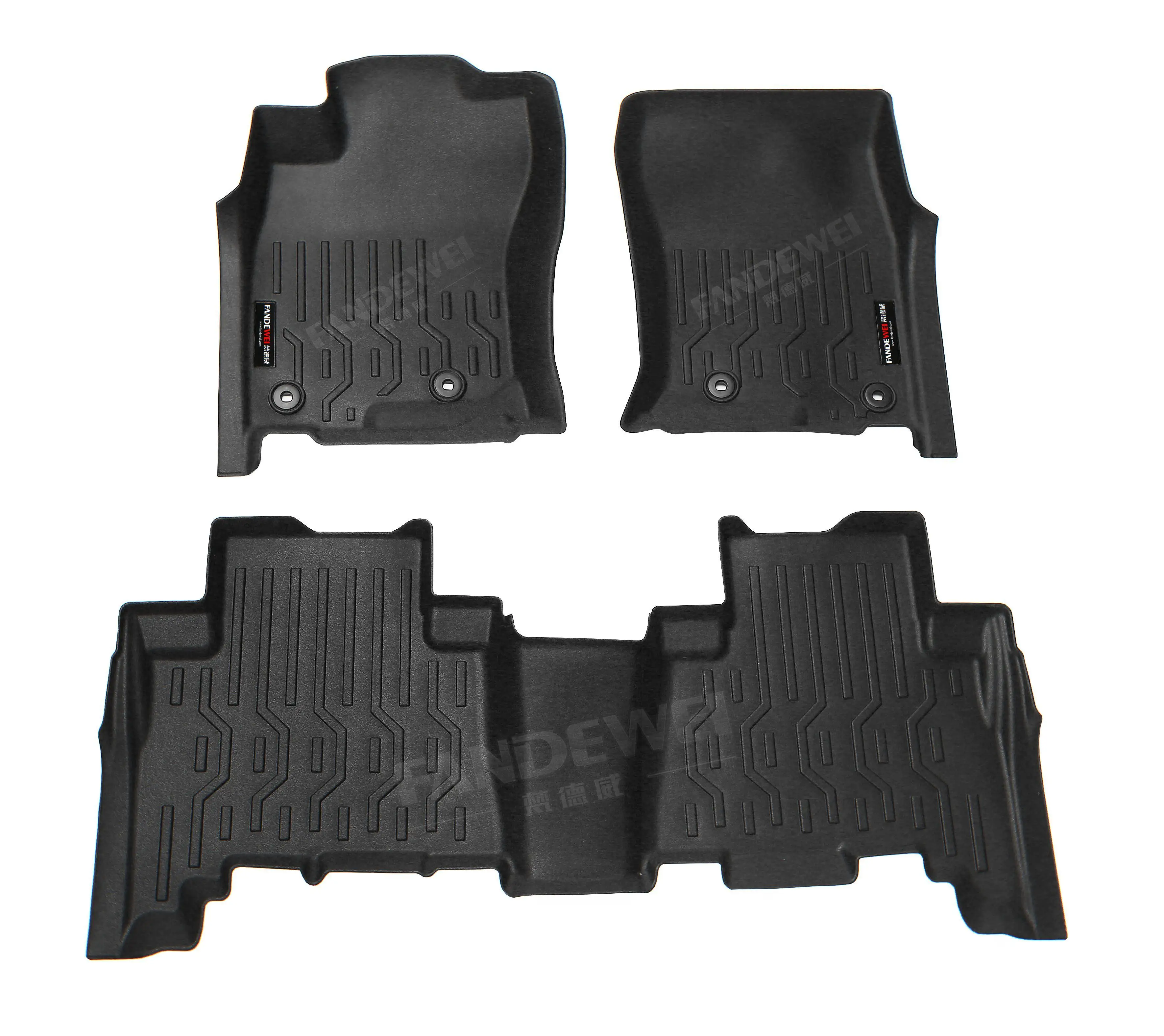 

3D Premium TPV Rubber Custom LHD Car Interior Accessories Car Mats for toyota 4runner 2016+