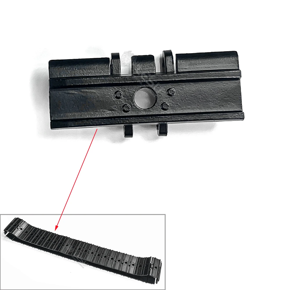 

LESU Black One Piece Metal Track For Kabolite 1/14 374 Remote Control Hydraulic Excavator ET35 Model Accessories B0001 B0006