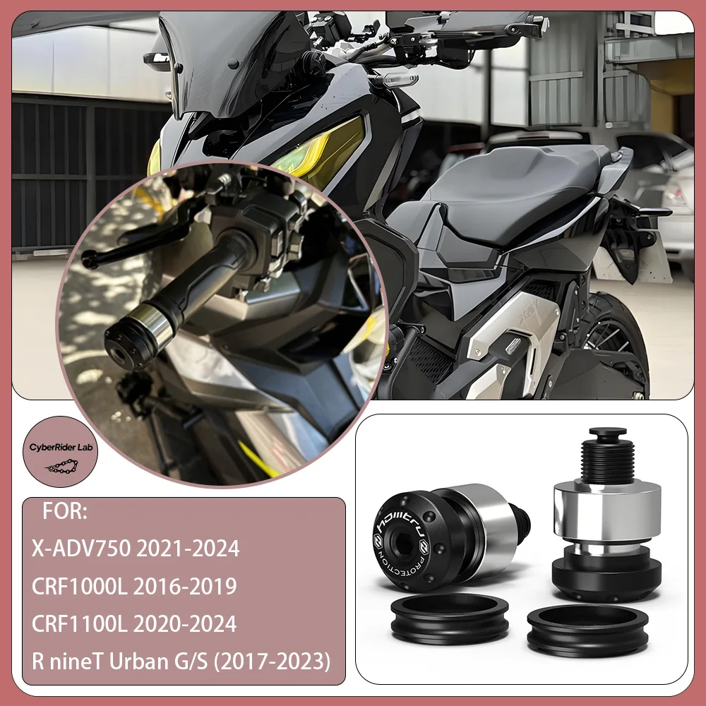 

Для Honda X-ADV 750 2021-2024 и Africa Twin CRF1000L/1100L 2016-2024 заглушки для мотоциклов с ЧПУ, без инструментов, подарок на гонщику ​
