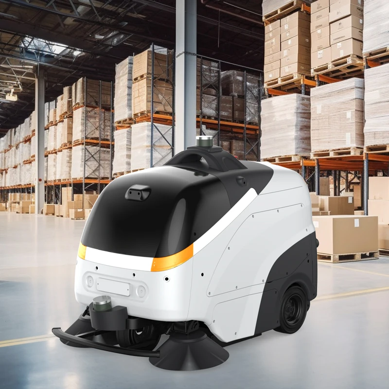 S100N Intelligent Robotic Floor Sweeper Autonomous Robot Sweeper Cleaner Cleaning Machine