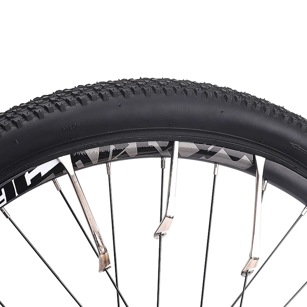 Bicycle Tire Lever Tools For Road Bike Tire Installation Chrome Plated Metal Strength And Precision Engineering 110mm