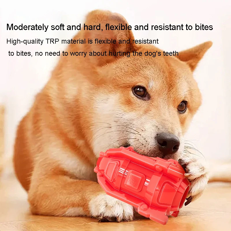 Dog Toy For Small Medium Large Dogs Cats Tumbler Leaky Food Slowly Feeding  for dogs Pet Supplies Dog Foods Spaceship Food