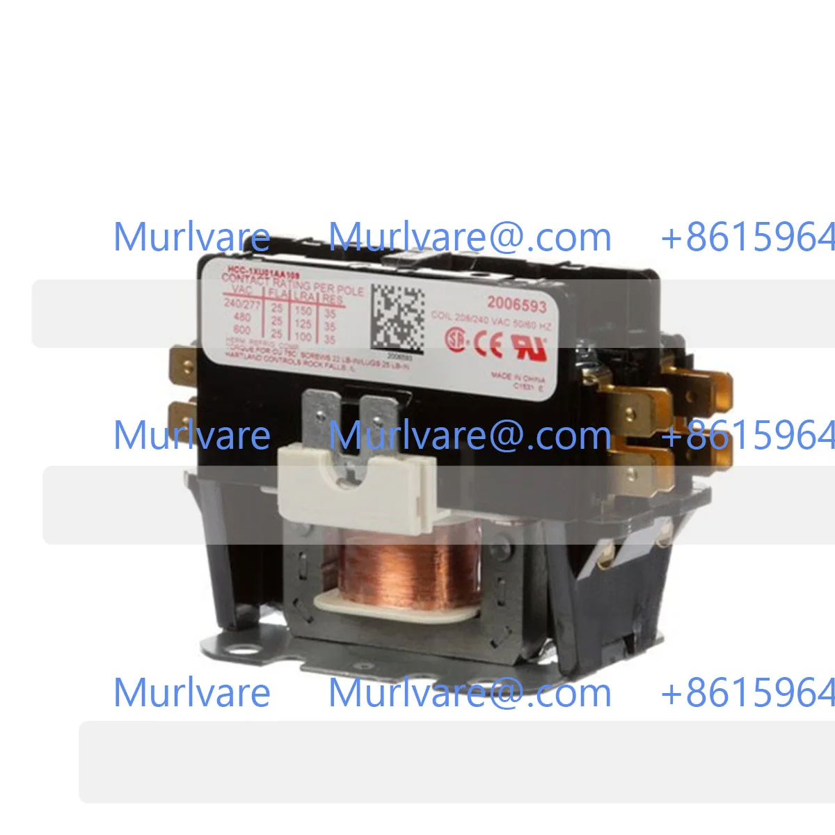 ملحقات صانع IcIce 208/240 فولت موصلات تيار متردد 2006599 2006593 قواطع لصانعي الثلج من سلسلة Manitowoc ID QD M SF SN #1