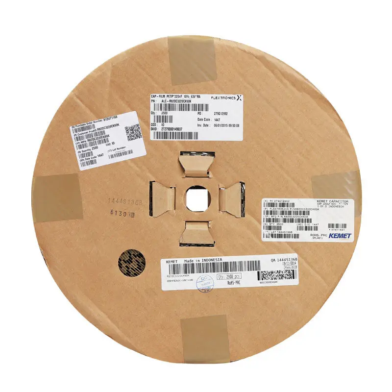 Imported from UK KEMET AV R82 Series 0.1uf/63V Copper Lead Film Capacitor