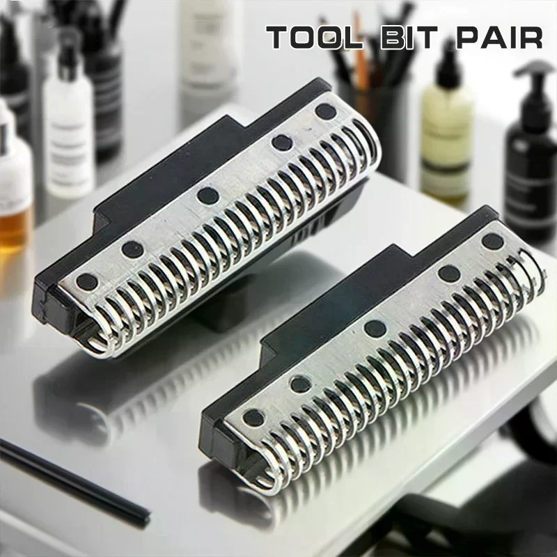 2 قطعة شفرات الحلاقة الكهربائية الأصلية الذهبي احباط سكين صافي ورأس القاطع مناسبة ل KM-2026 الحلاقة العائمة